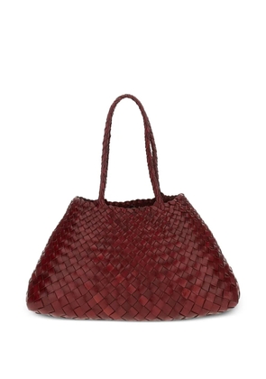 DRAGON DIFFUSION Santa Croce leather tote bag - Red