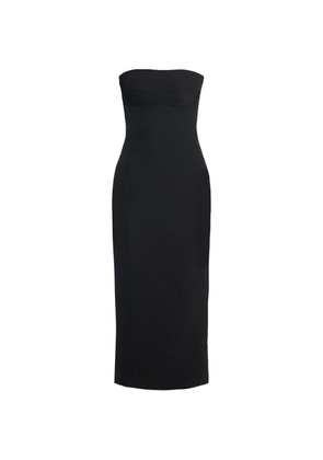 AXEL 113 Margot strapless midi dress - Black