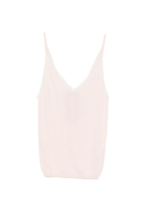 Nº21 V-neck top - Pink