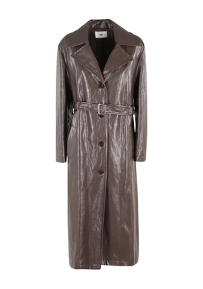 SOLOTRE belted jacket - Brown