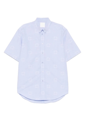 Givenchy monogram 72 jacquard shirt - Blue