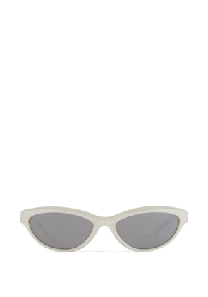 Jacquemus cat-eye sunglasses - White