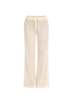 Seafolly slit-detail trousers - Neutrals