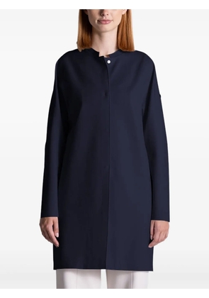 Duno mandarin-collar coat - Blue