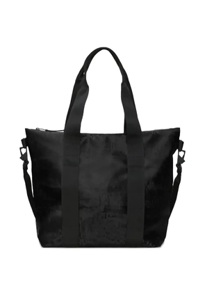 Rains mini detachable-strap tote bag - Black