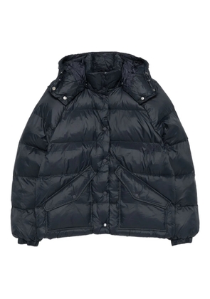 SAMSOE SAMSOE hooded puffer jacket - Blue