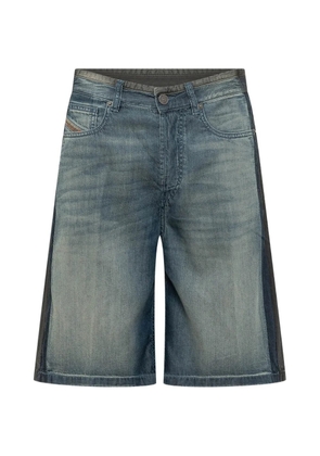 Diesel DE-SIRE two-tone denim shorts - Blue