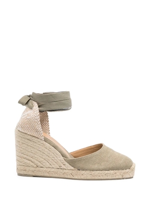Castañer Carina tie-ankle espadrilles - Green