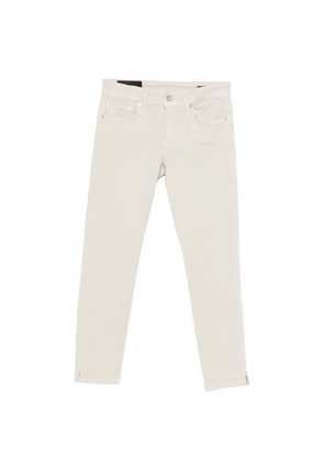 DONDUP five-pocket belt-loop jeans - Neutrals
