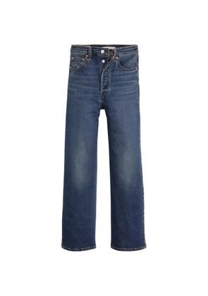 Levi's Ribcage Straight Ankle Jeans - Blue