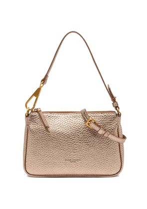 GIANNI CHIARINI small Brooke leather shoulder bag - Gold