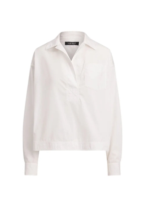 Lauren Ralph Lauren collar pocket shirt - White