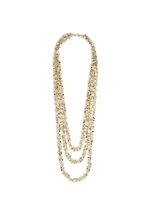 Max Mara MStzarina lobster-fastening beaded necklace - Gold