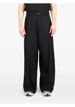 Société Anonyme button pleated trousers - Black