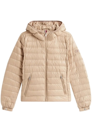 Tommy Hilfiger hooded quilted jacket - Neutrals