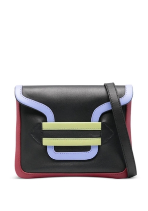 Pierre Hardy colourblock strap clutch - Black