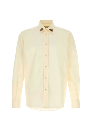 Valentino Garavani cream poplin shirt - Neutrals