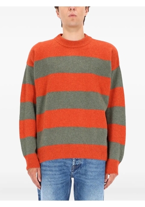 AMISH striped sweater - Orange