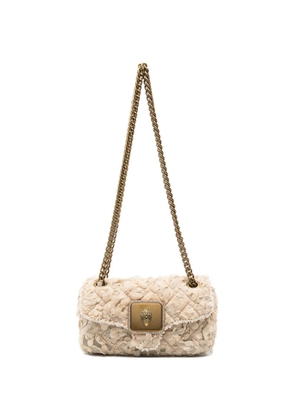 Kurt Geiger London floral quilted shoulder bag - Neutrals