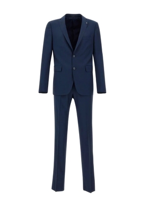 Tagliatore virgin-wool suit - Blue