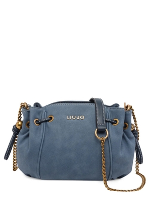 LIU JO logo-plaque shoulder bag - Blue