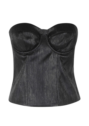 Federica Tosi bustier top - Black