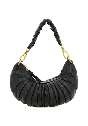 Campomaggi Luna pleated top-handle shoulder bag - Black