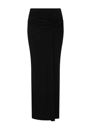 Paris Georgia knotted maxi skirt - Black