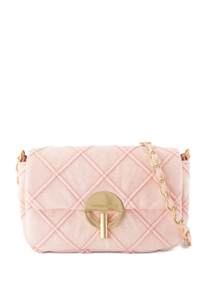 Vanessa Bruno Moon quilted chain crossbody bag - Pink