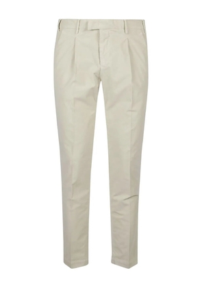 PT Torino pleated cotton pants - Neutrals
