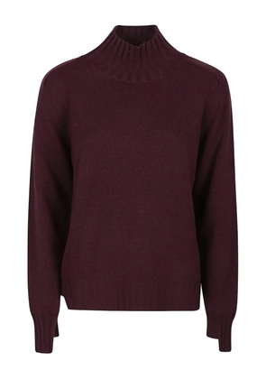 Canessa high-neck cashmere sweater - Red