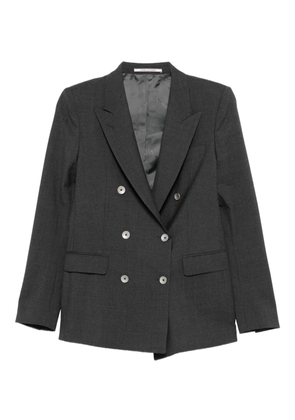 Tagliatore double-breasted wool suit - Black