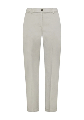 Seventy elastic-waistband trousers - White