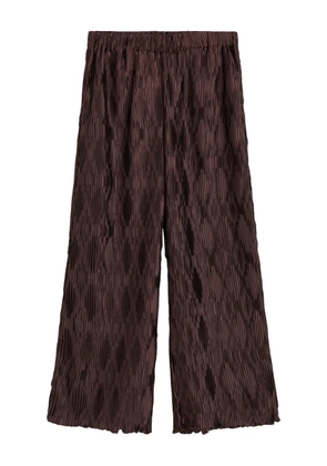 By Malene Birger Letita pleated palazzo pants - Brown