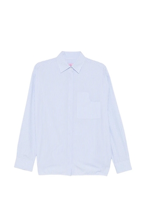CUANTICO striped pocket shirt - Blue