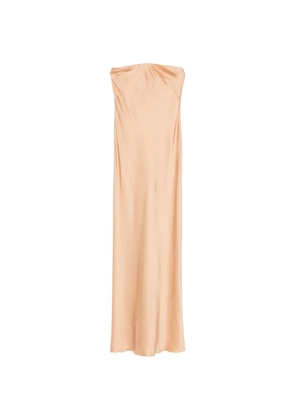 Forte Forte strapless maxi dress - Neutrals
