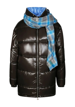 MARBELL Mikaela zip-up coat - Black