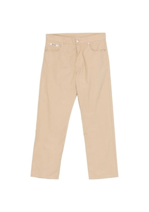 Moschino logo-detail trousers - Neutrals