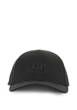 C.P. Company logo baseball cap - Black