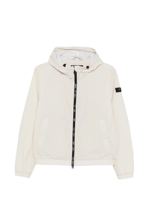 Peuterey hooded zip-up jacket - White