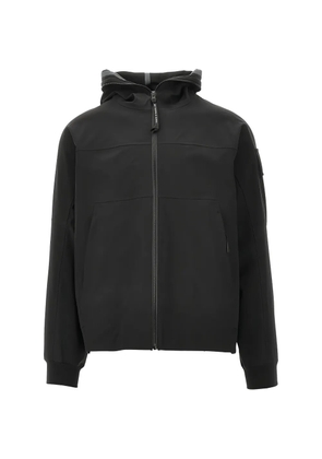 C.P. Company hooded zipped jacket - Black