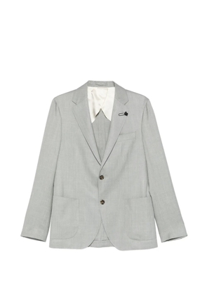 Lardini button wool jacket - Green