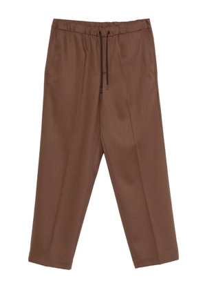 Costumein drawstring trousers - Brown