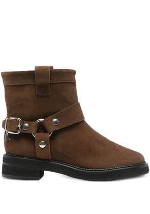 CARRANO suede ankle boots - Brown