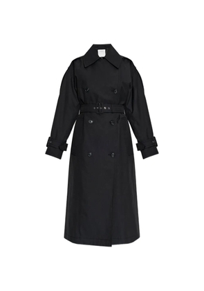 Sportmax belted double-breasted coat - Black