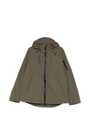 JG1 zip-up hooded jacket - Green