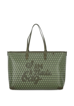 Anya Hindmarch geometric-pattern tote bag - Green