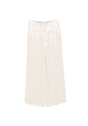 Brunello Cucinelli linen trousers - Neutrals