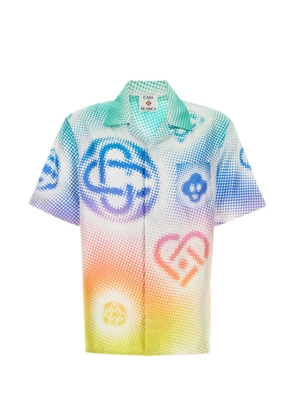 Casablanca printed shirt - White