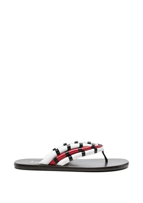 Jude striped-strap sandals - Brown